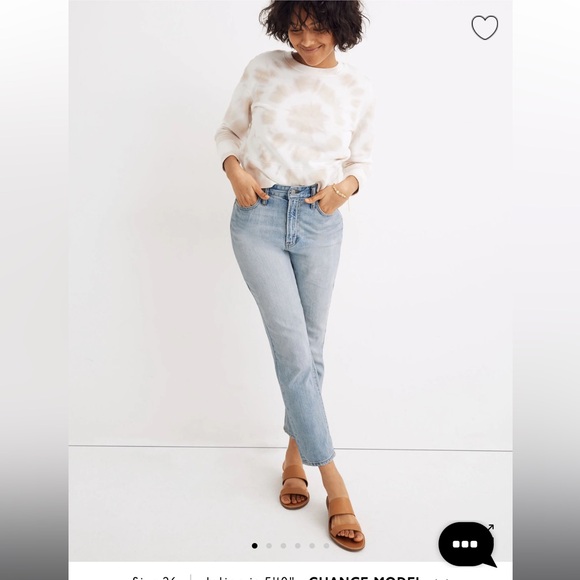 Madewell Denim - Madewell The Curvy Perfect Vintage Jean in Fitzgerald Wash